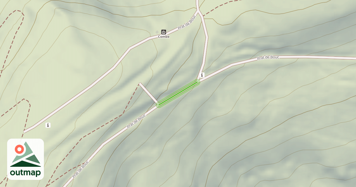 Map of Prat de Bouc
