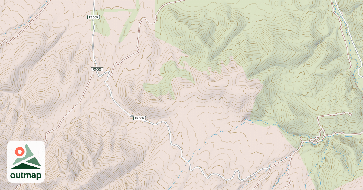 Map of SNOW HOLLOW