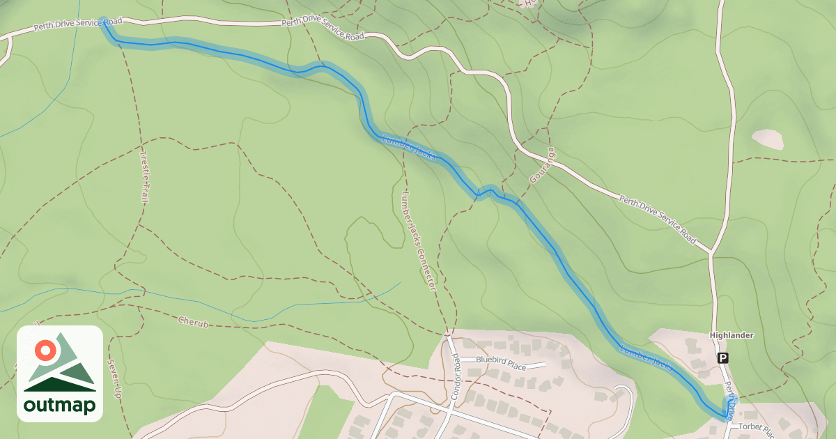 Map of Lumber Jacks