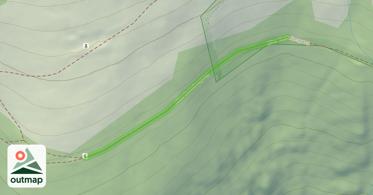 Map of Alter Kastelbergweg
