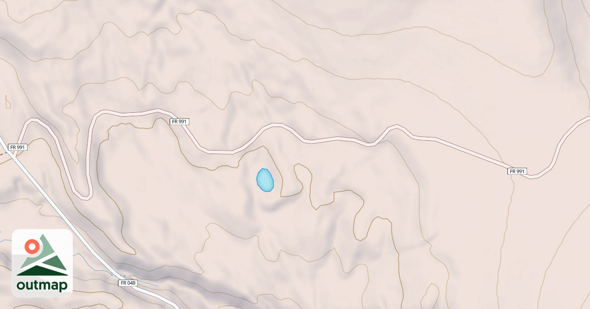 Map of USFS National Forest System Roads {24E1E9DC-560B-4F72-8522-4A61943EF305}
