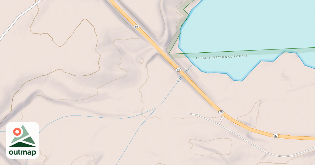 Map of ALMANOR FLAT