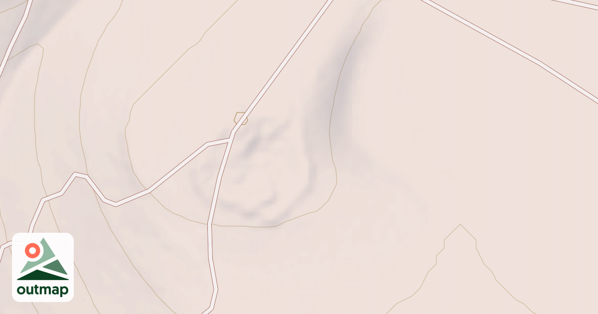 Map of Radar Hill OHV Trails