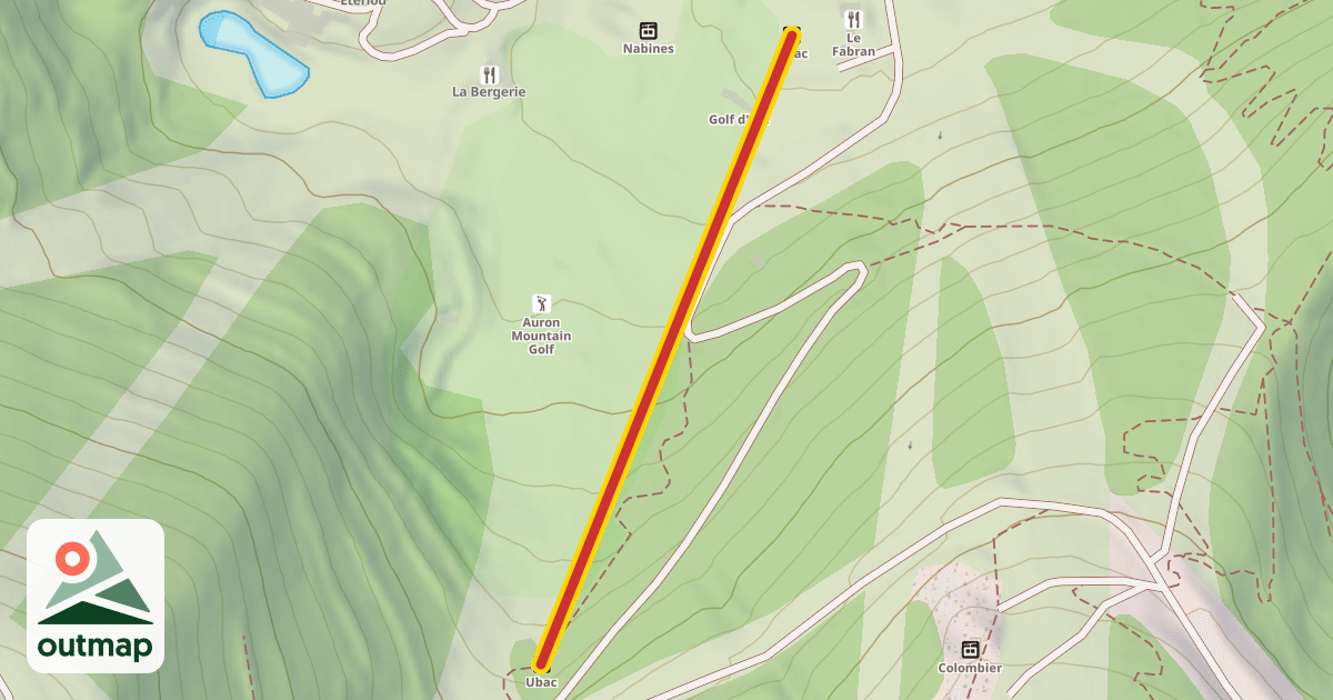Map of Ubac