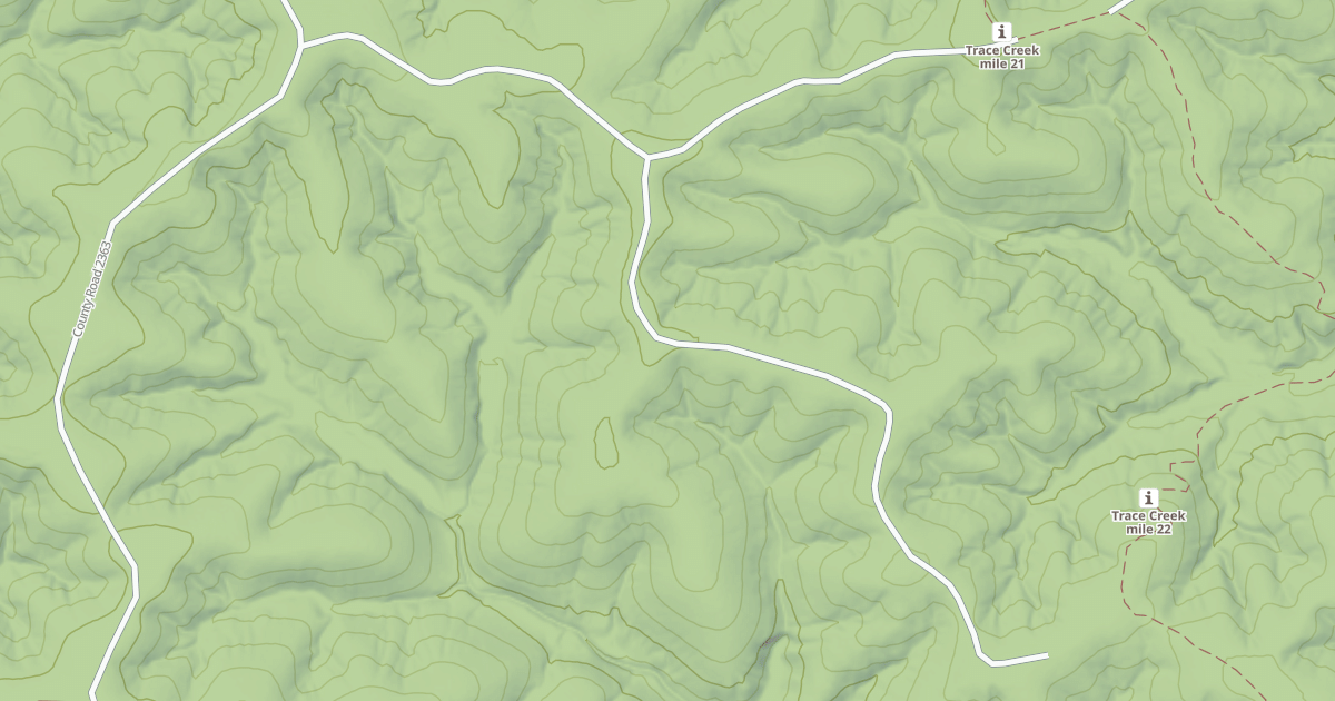 Map preview of PANTHER BRANCH