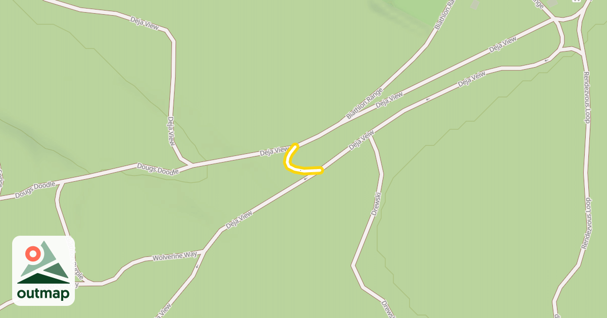Map of 600m Loop