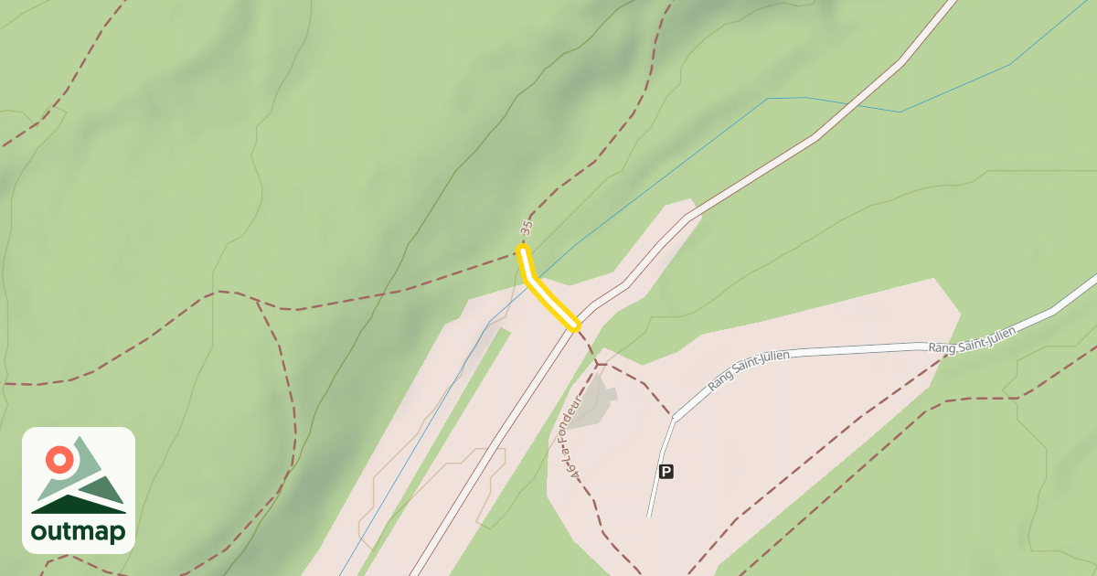 Map of 46 La Fondeur