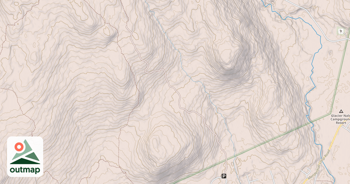 Map of Lake Creek Trail