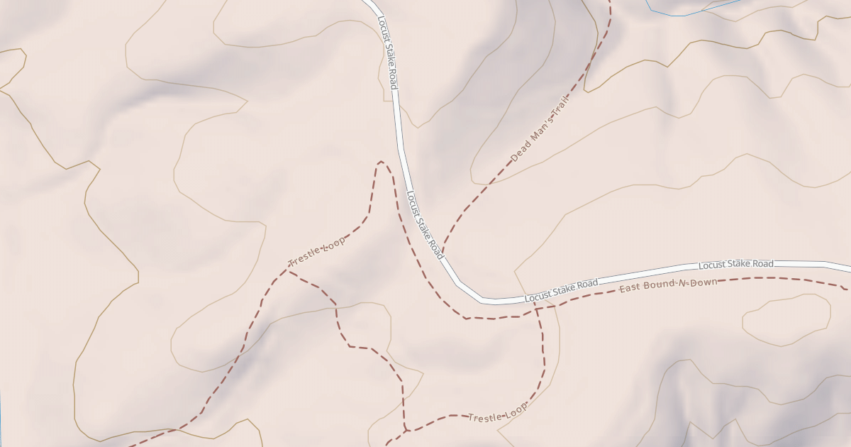 Map preview of Trestle Loop