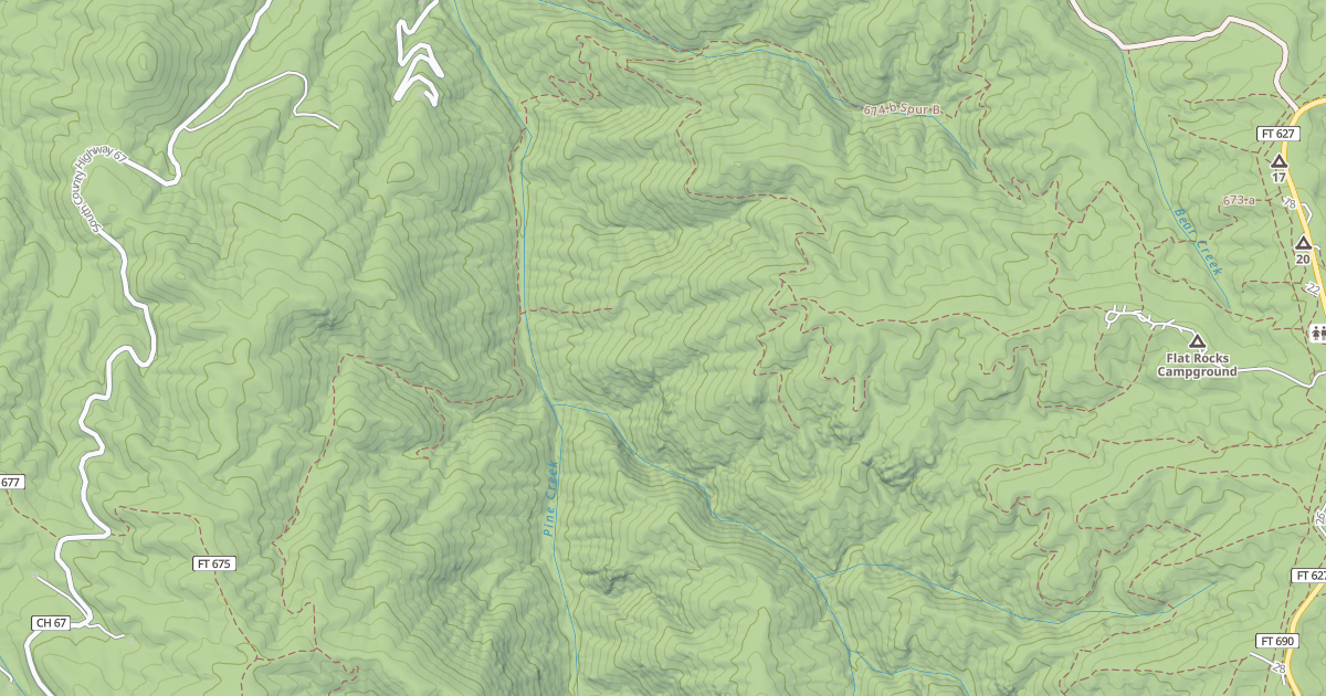 Map preview of FLATROCK