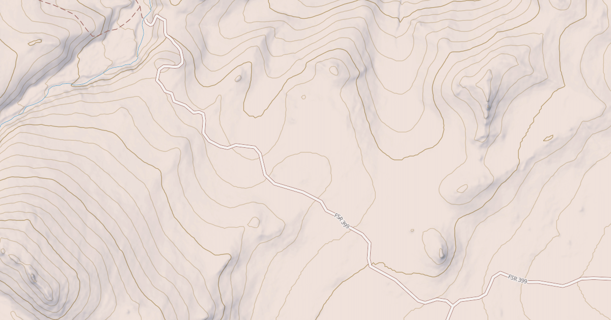 Map preview of SOUTH ROCK CREEK