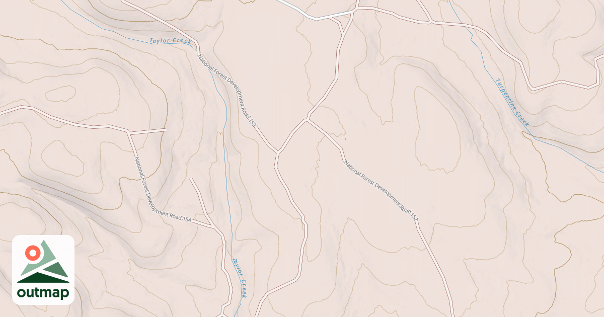 Map of USFS Motor Vehicle Use Map Roads {062CC86C-CE58-41BE-8942-2790B92A3F74}