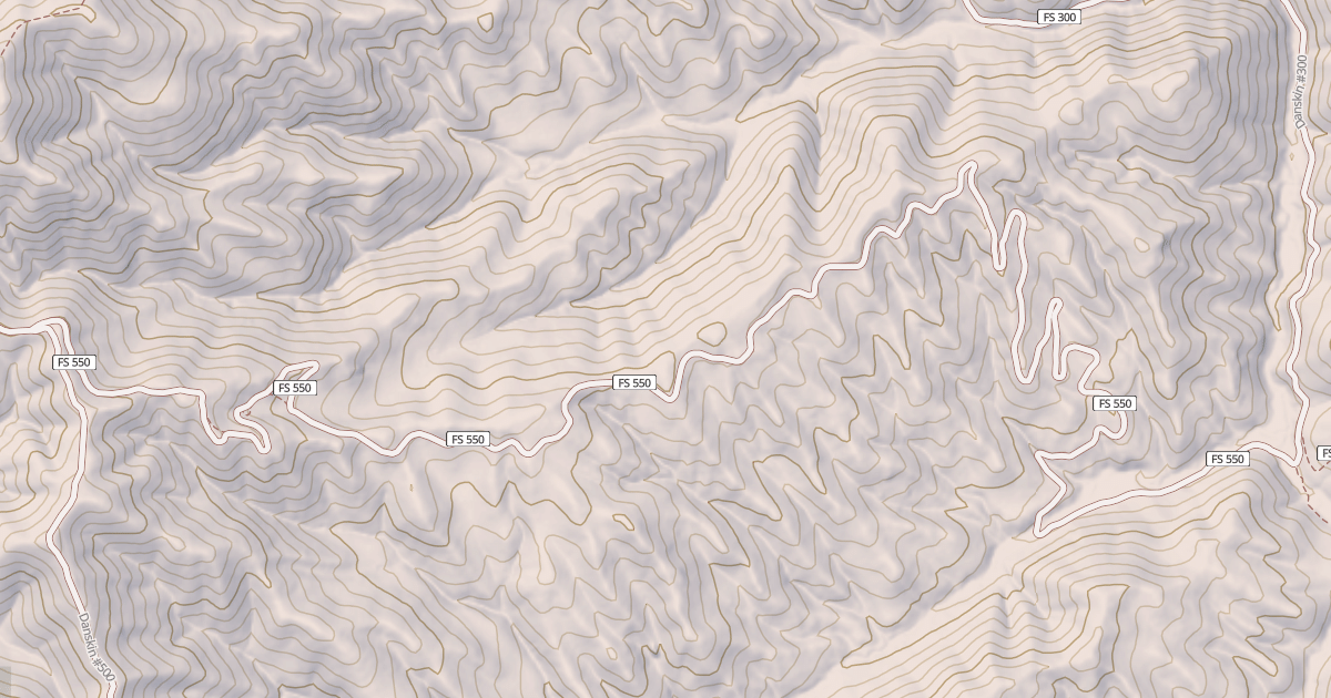 Map preview of Danskin #550