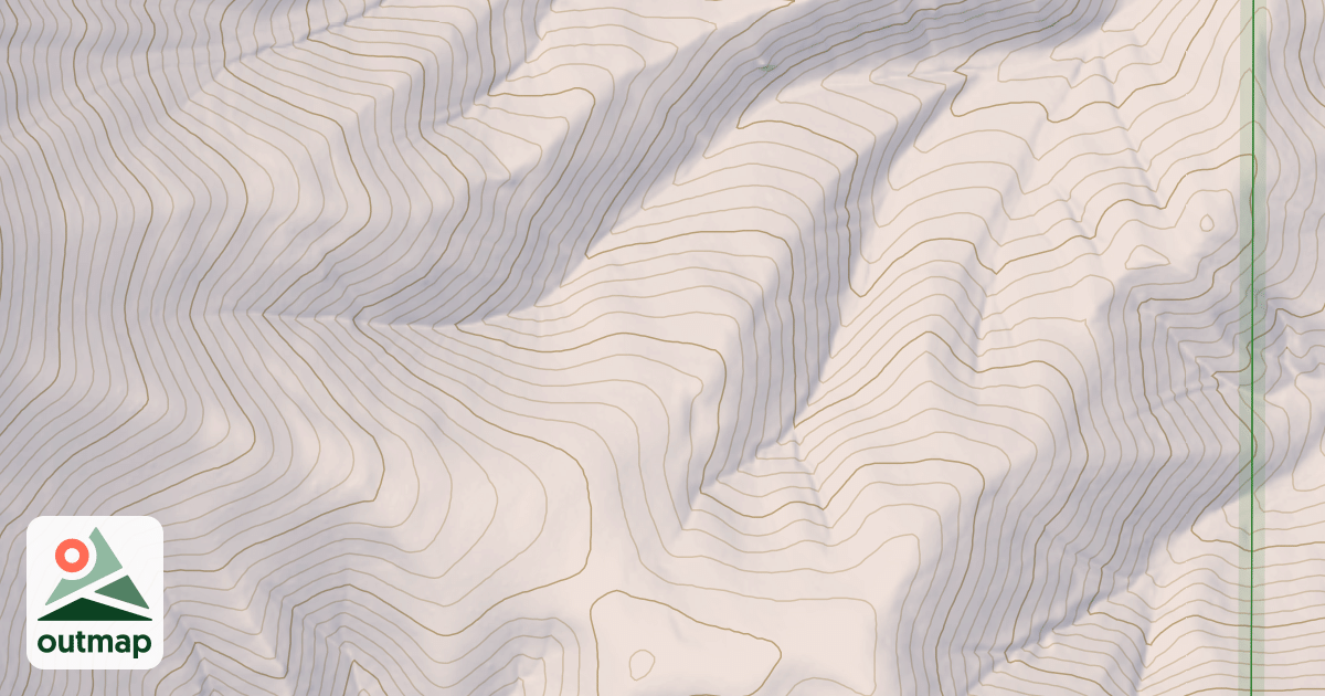 Map of SOUTH FORK KYLE CANYON