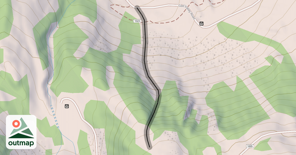Map of Get Serious Chute #3