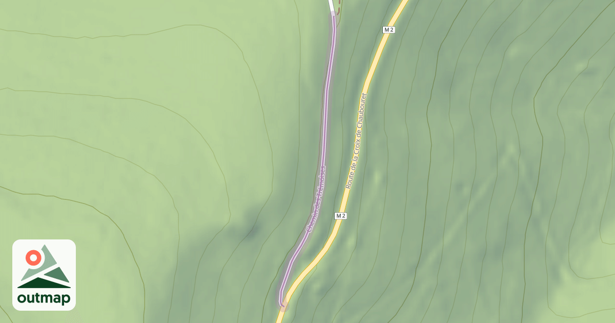 Map of Chemin des Trémoises