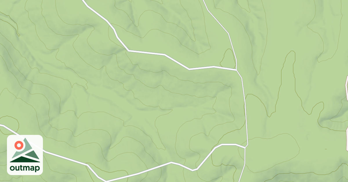 Map of RABBIT HOLLOW SPUR A