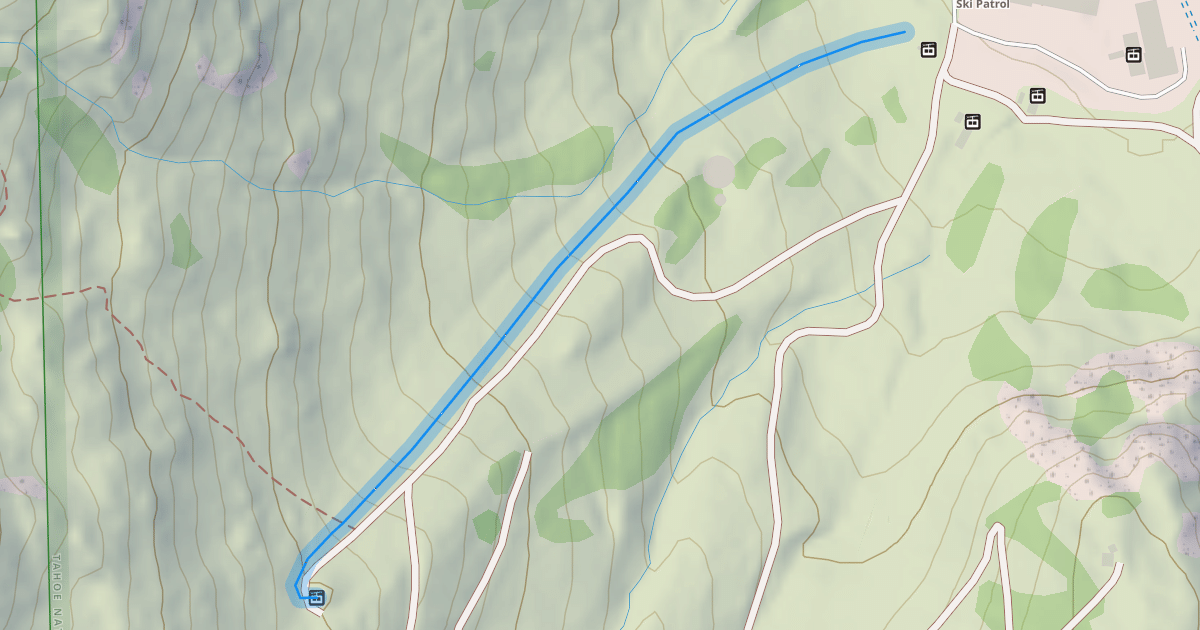 Map preview of Kangaroo Main Run