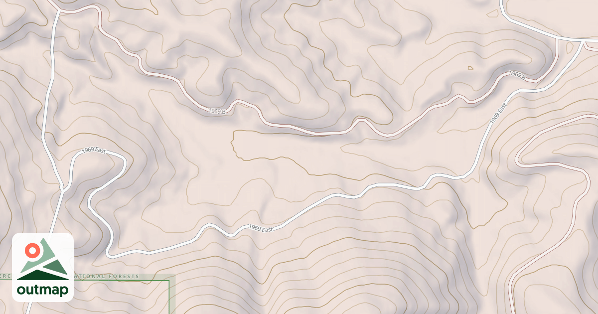 Map of EAST SHATTOCK