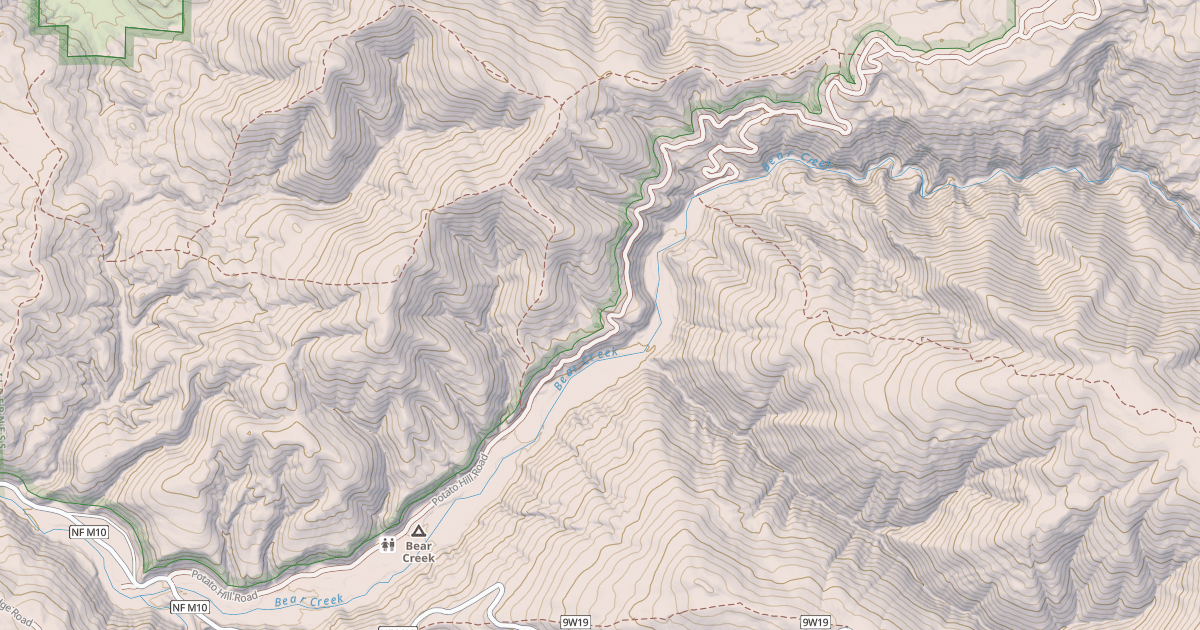 Map preview of POTATO HILL