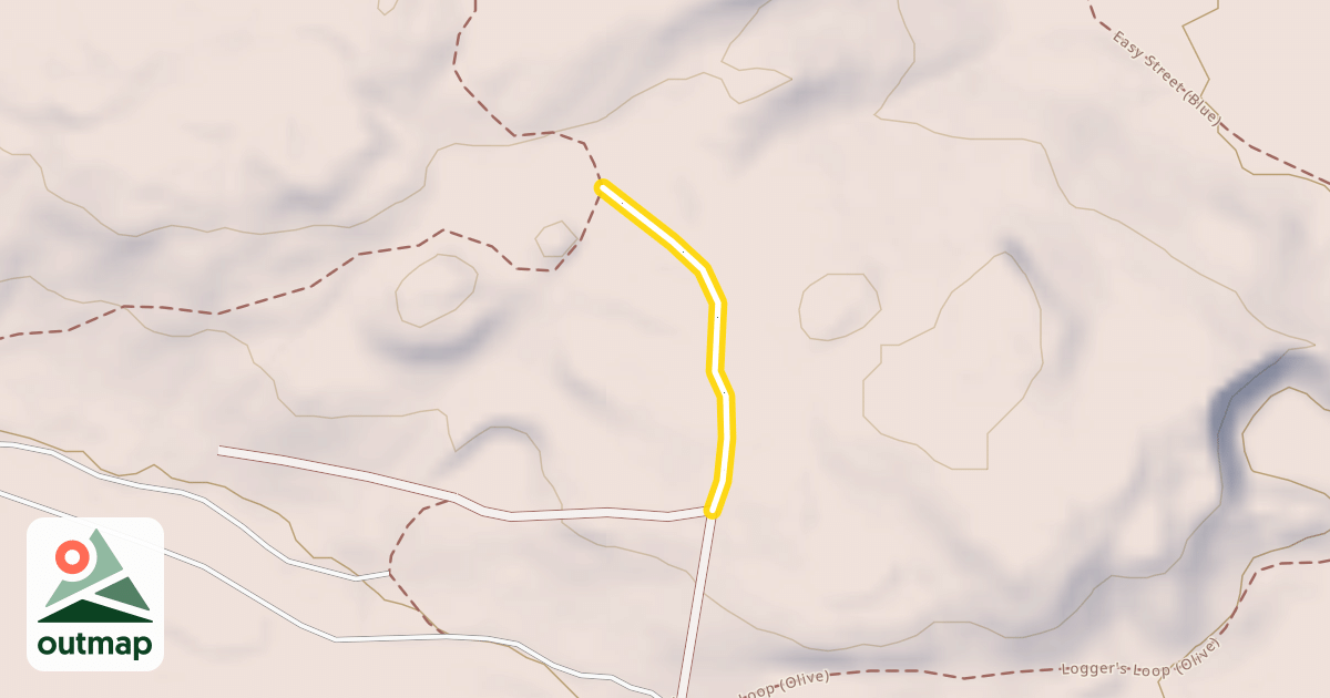 Map of Silvi Trail (Blue)