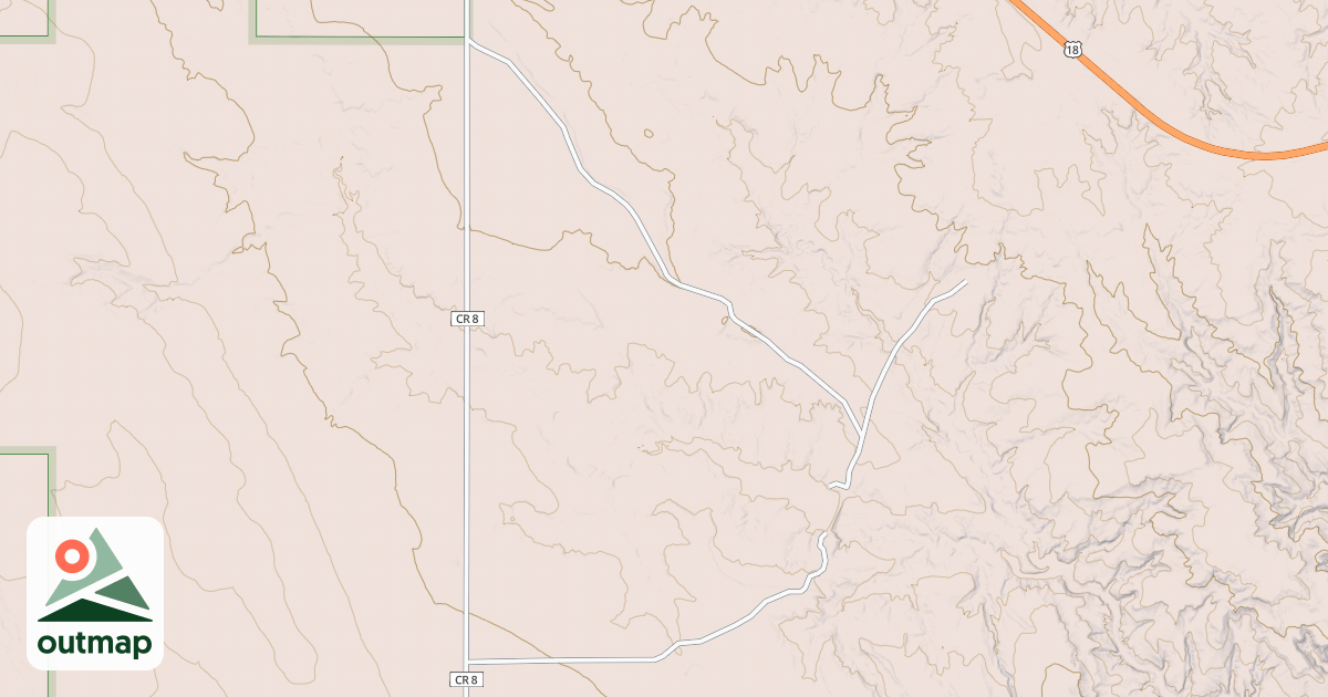 Map of FIDDLE CREEK