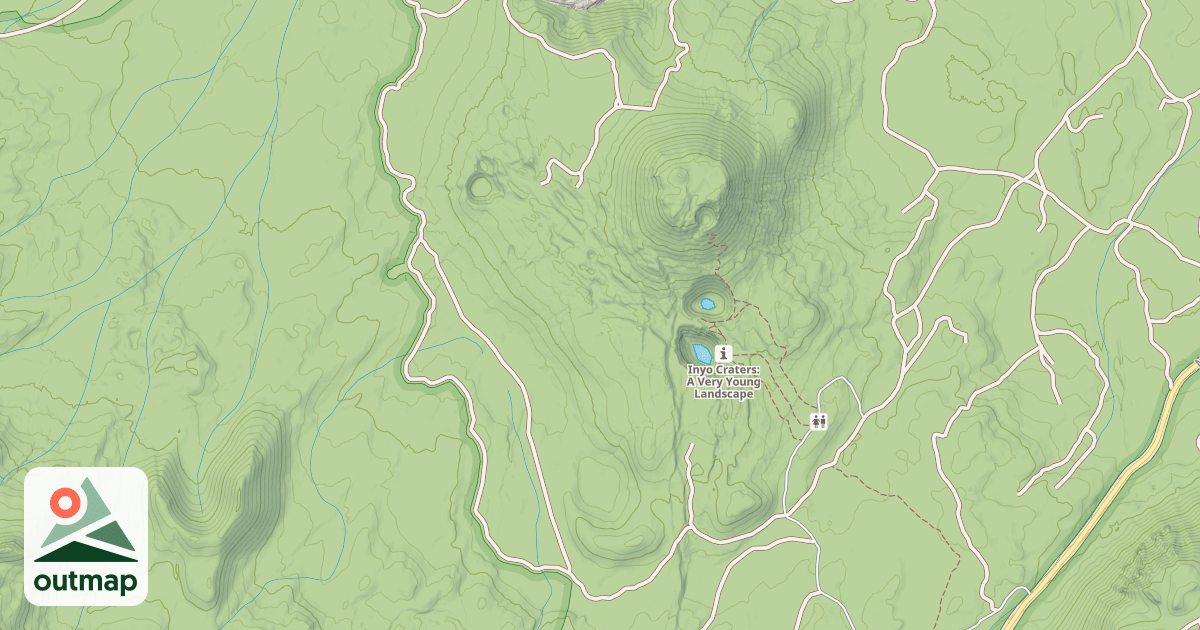 Map of C-Crater Flat/Deadman Creek Sm