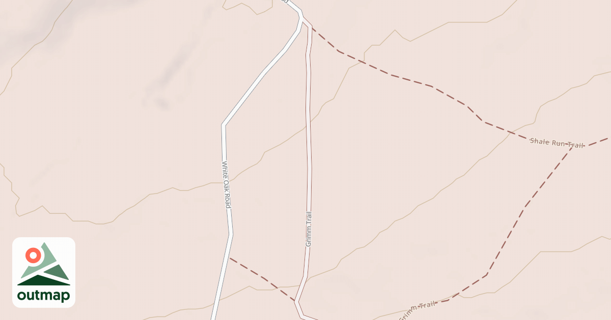 Map of Haldeman & Greenland Tracts - Snowmobile Trails