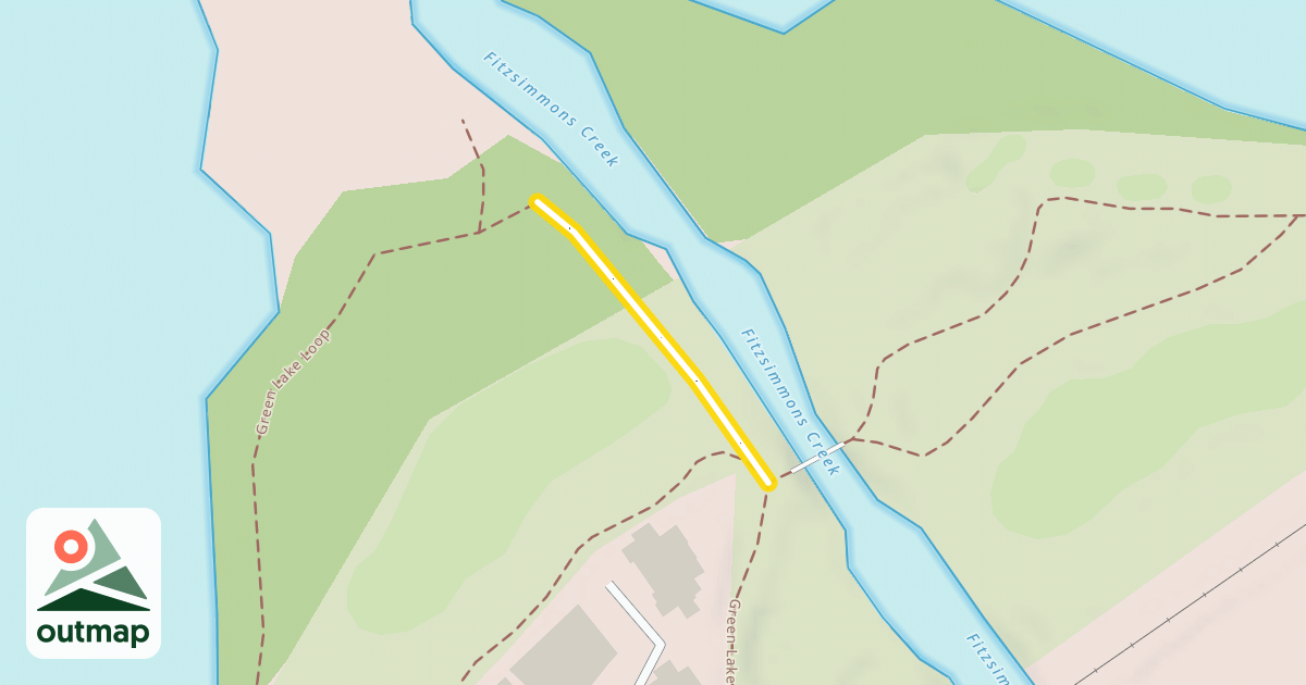 Map of Green Lake Loop