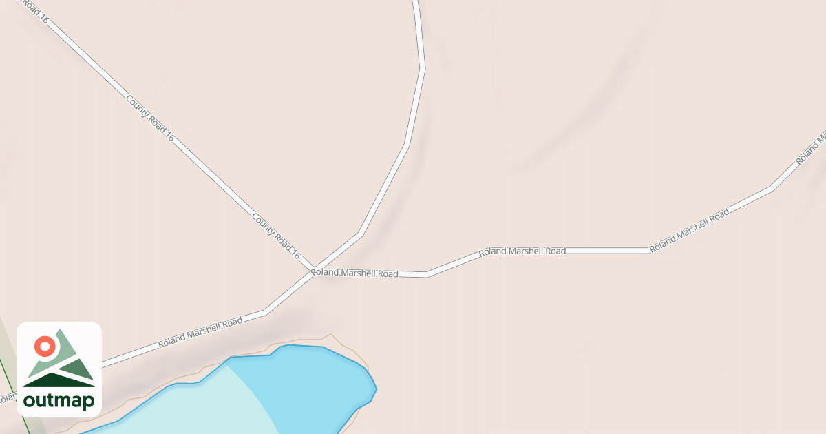 Map of LITTLE BOUTON LAKE