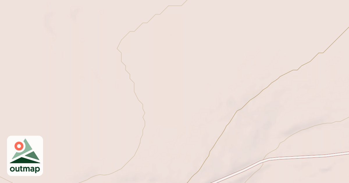 Map of BUTTES SPUR
