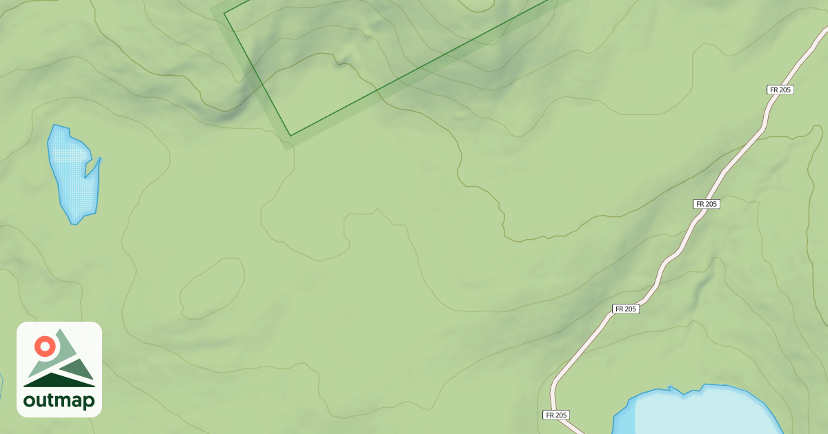 Map of GOLD HILL SPUR 1D
