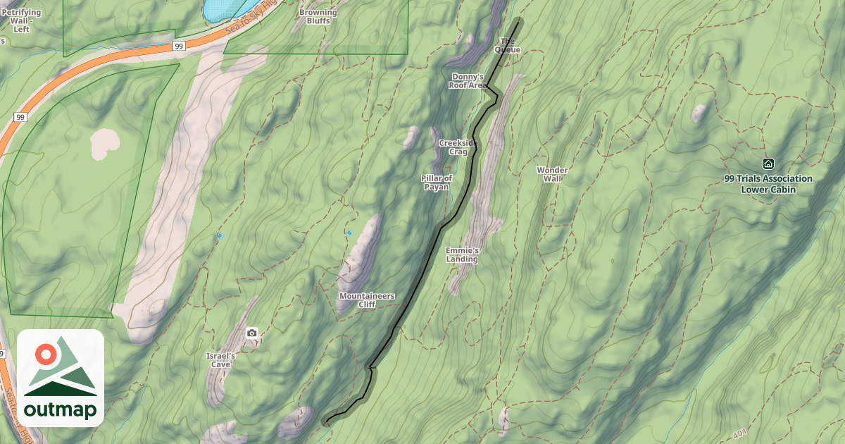 Map of Enchanted Forest