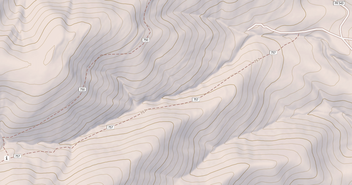 Map preview of Magpie Canyon