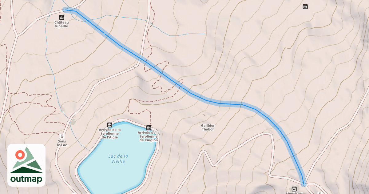 Map of Aigle