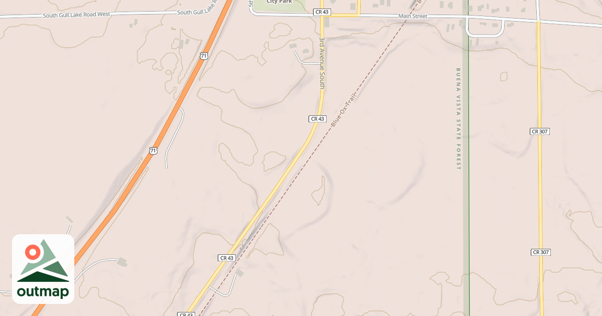 Map of Timber Trails