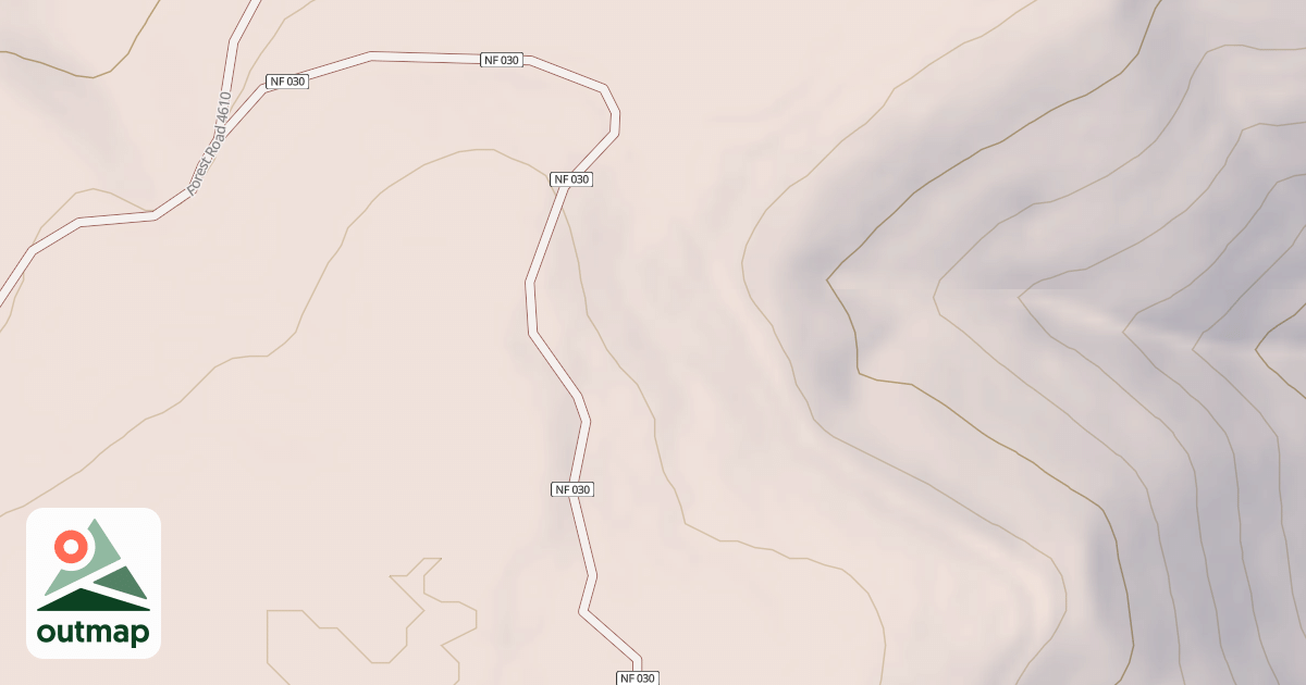 Map of USFS Motor Vehicle Use Map Roads {68D28867-026A-4234-9677-B73A63B6F0AB}