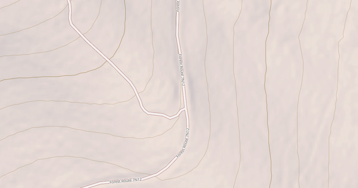 Map preview of USFS Motor Vehicle Use Map Roads {A15599C1-D679-47A0-95A5-2555715D70E3}