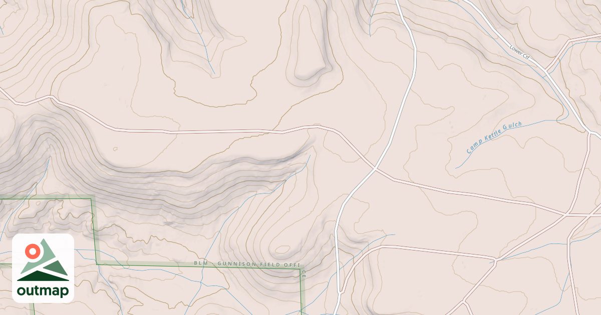 Map of BLM National GTLF Public Motorized Roads 85459fec-78d4-4eba-a47e-239fe43bd22b