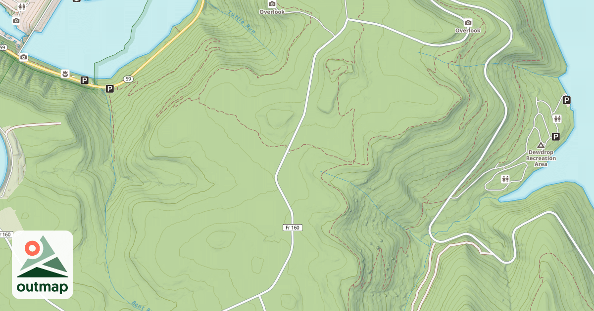 Map of Snowmobile Connector #19a