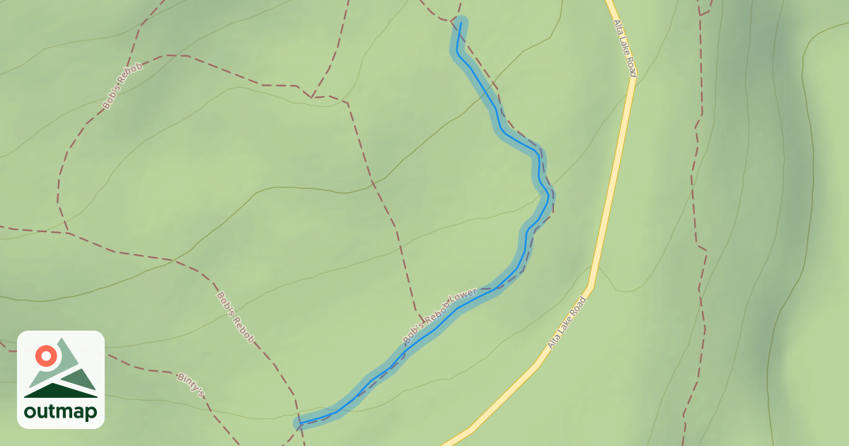 Map of Bob's Rebob Lower