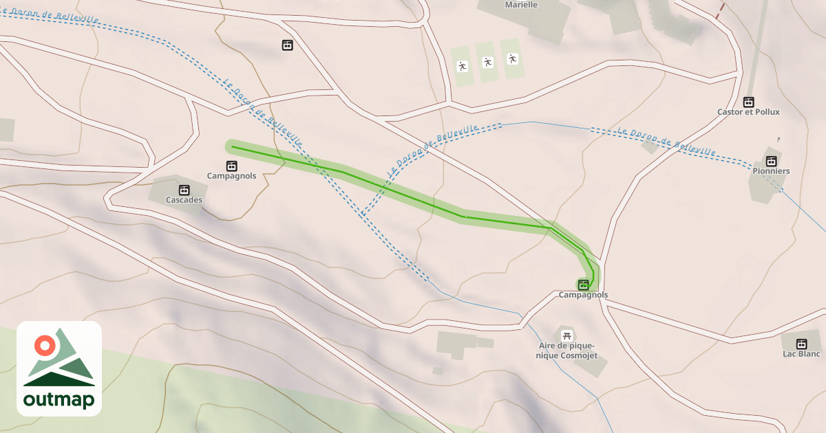 Map of Campagnols