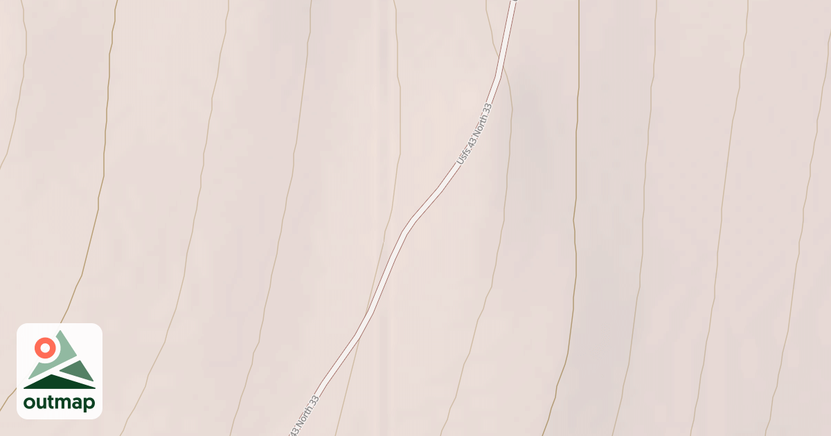 Map of BLACK MTN SPUR