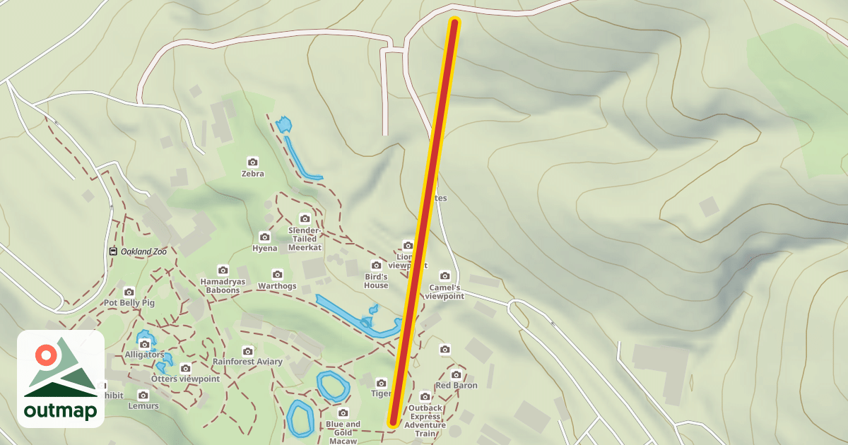 Map of Sky Ride