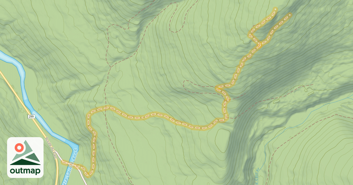 Map of Le sentier principal