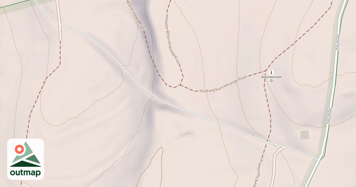 Map of Yellow Creek State Park Trails