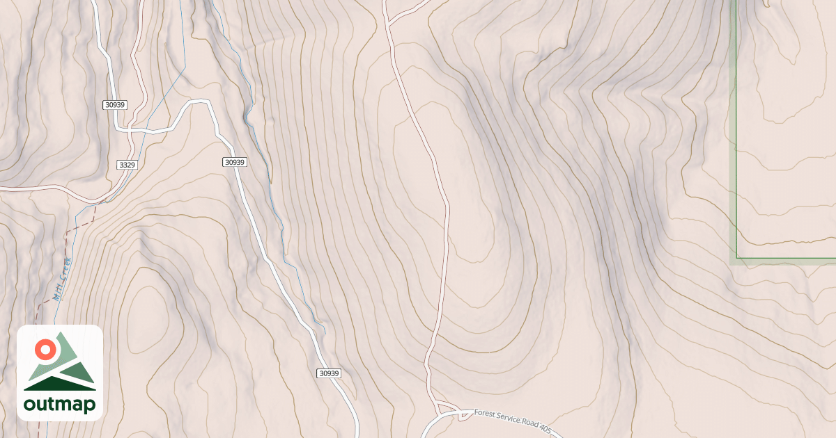 Map of The Dell