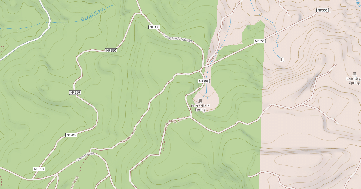 Map preview of USFS Motor Vehicle Use Map Roads {AF740BF0-2F25-4ADC-A340-4149DE222847}