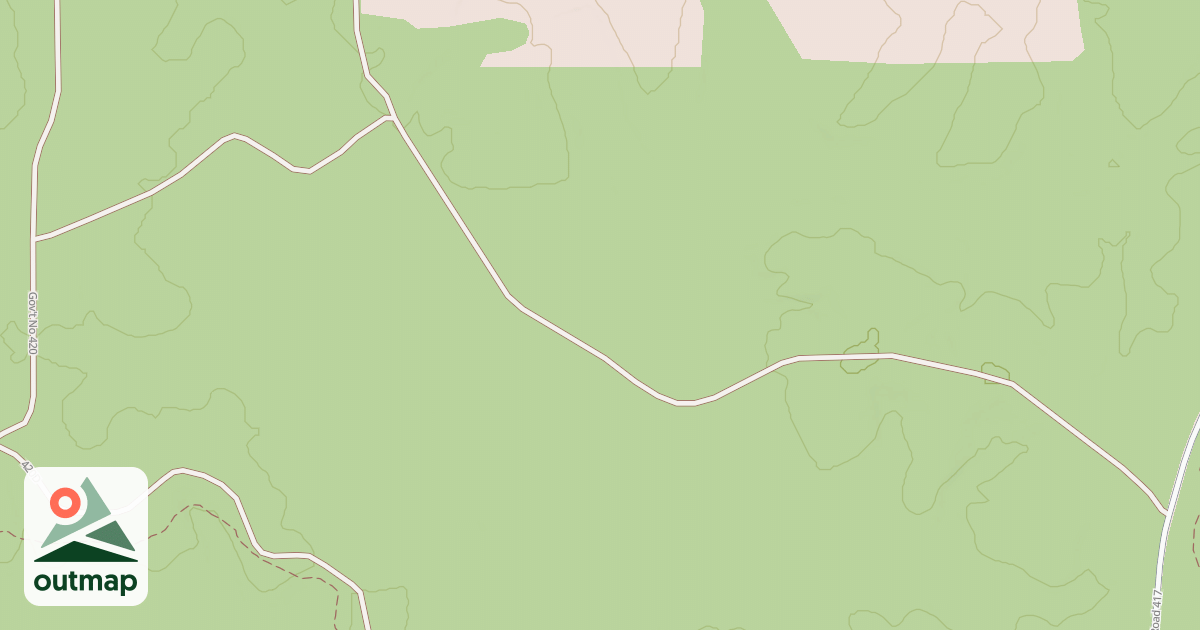 Map of USFS Motor Vehicle Use Map Roads {4B5DB023-A5AB-4917-8617-3F7A3C9FDAD5}