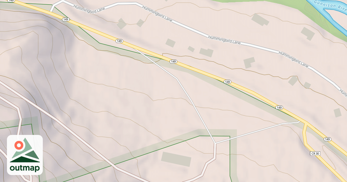 Map of BLM National GTLF Public Motorized Roads d57da145-c414-4891-ac79-2bd2867c60fc